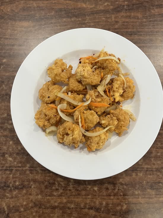 crispy popcorn shrimp 椒盐虾